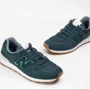 New Balance 696 Suede Green - Size 7